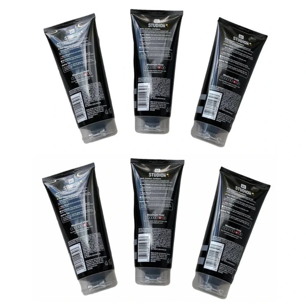 SIX L'Oreal Paris Studio Line Invisi Gel, Max Hold And High Shine 6.8oz Hair